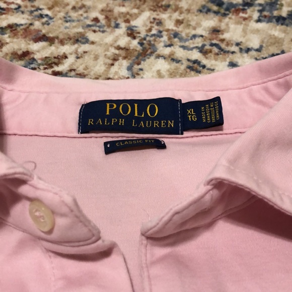 Pink Polo Classic Fit Collared Top - Picture 4 of 4